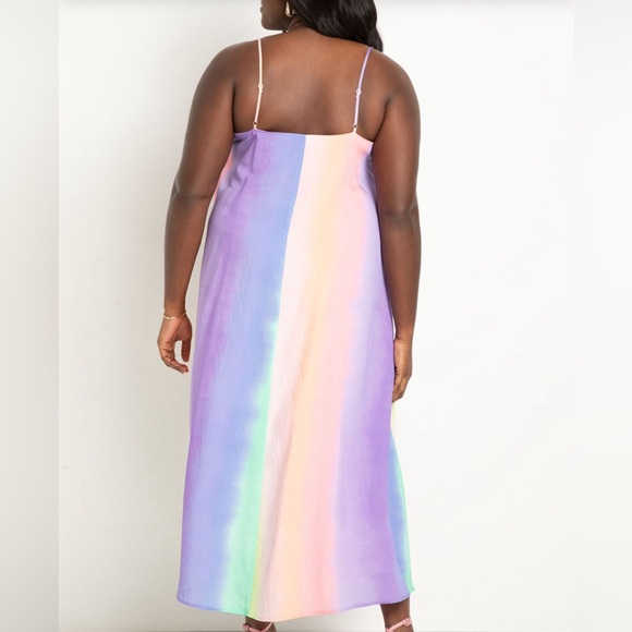 Eloquii Trapeze Dress with Crossing Straps sz 18 - Picture 3 of 6